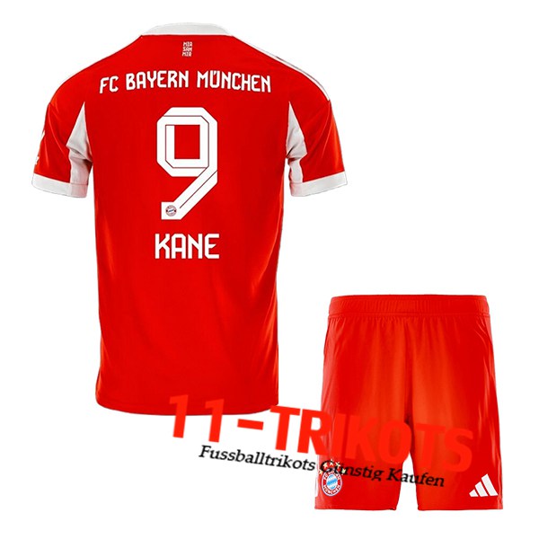 Bayern Munchen (KANE #9) Kinder 2025/2026 Heimtrikot