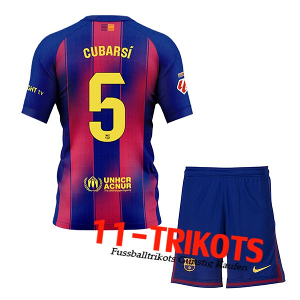 Barcelona (CUBARSÍ #5) Kinder 2025/2026 Heimtrikot
