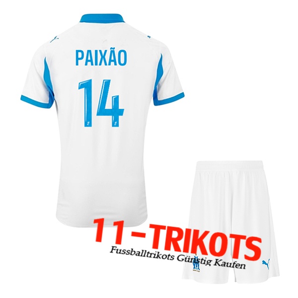 Marseille (PAIXÃO #14) Kinder 2025/2026 Heimtrikot