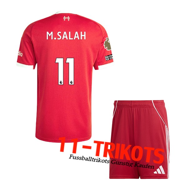 Liverpool (M.SALAH #11) Kinder 2025/2026 Heimtrikot