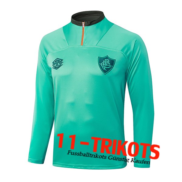Fluminense Training Sweatshirt Grün/Braun 2025/2026  Fluminense Training Sweatshirt Grün/Braun 2025/2026