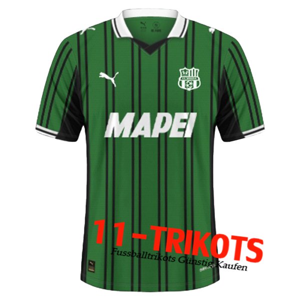 Neues Sassuolo Heimtrikot 2025/2026  Neues Sassuolo Heimtrikot 2025/2026