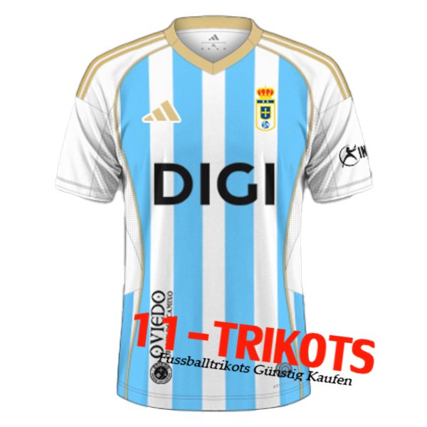 Neues Real Oviedo Third Trikot 2025/2026  Neues Real Oviedo Third Trikot 2025/2026
