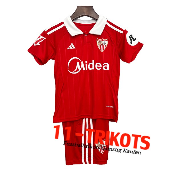 Neues Sevilla FC Kinder Auswärtstrikot 2025/2026