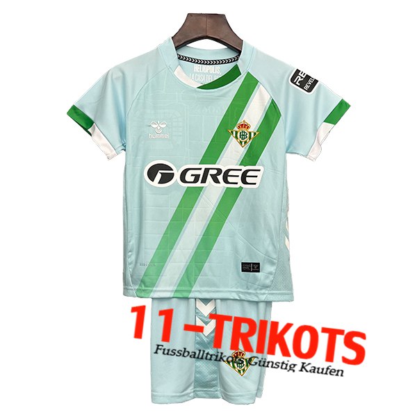 Neues Real Betis Kinder Auswärtstrikot 2025/2026