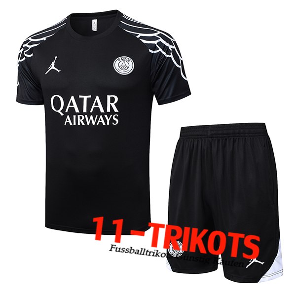 PSG Trainingstrikot Schwarz/Weiß 2025/2026