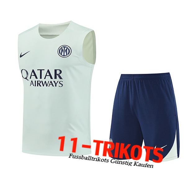 Inter Milan Trainings-Tanktops Grün/Blau 2025/2026