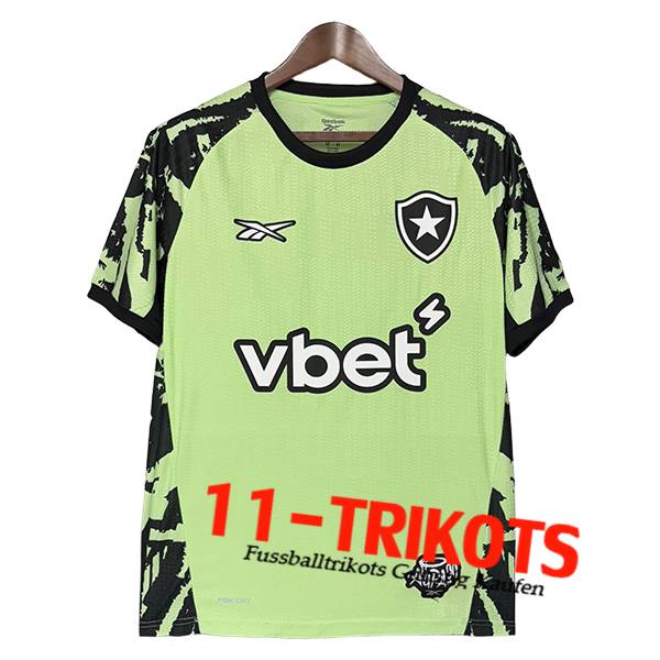 Botafogo Trainingstrikot Grün/Schwarz 2025/2026  Botafogo Trainingstrikot Grün/Schwarz 2025/2026