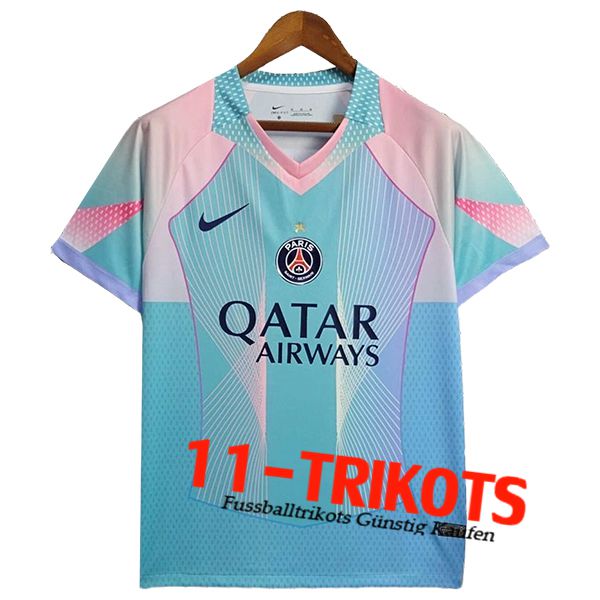 PSG Trainingstrikot Blau/Rosa 2025/2026