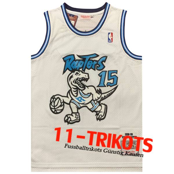 Toronto Raptors Trikot (CARTER #15) 2025/26 Beige/Blau
