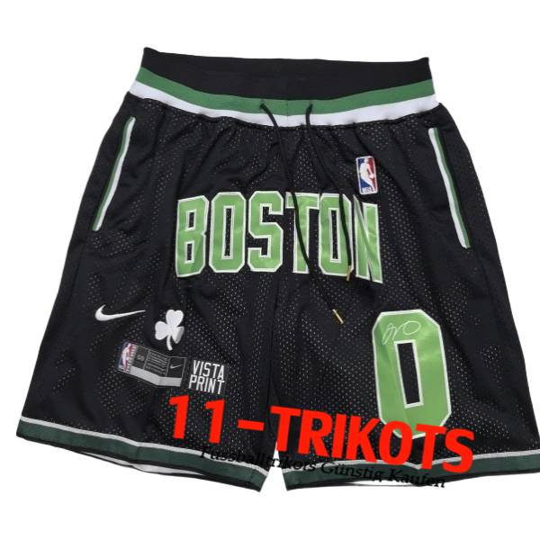 Boston Celtics Shorts NBA 2025/26 Schwarz/Grün -02 Boston Celtics Shorts NBA 2025/26 Schwarz/Grün -02