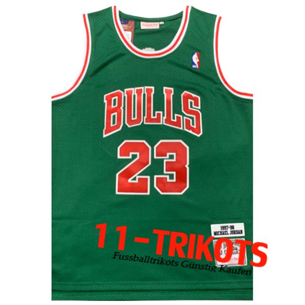 Chicago Bulls Trikot (JAMES #23) 2025/26 Grün/Rot