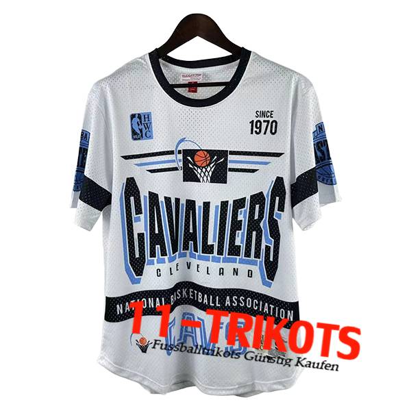Cleveland Cavaliers Retro 2025/26 Weiß/Schwarz/Blau