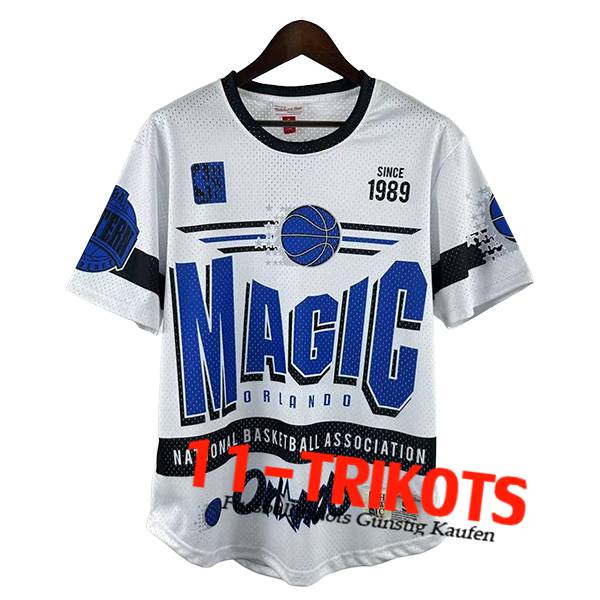 Orlando Magic Retro 2025/26 Weiß/Blau/Schwarz