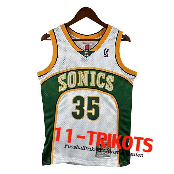 Oklahoma City Thunder Trikot (DURANT #35) 2025/26 Grün/Weiß -02 Oklahoma City Thunder Trikot (DURANT #35) 2025/26 Grün/Weiß -02