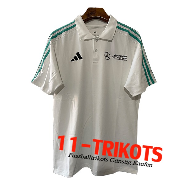 Polo F1 Mercedes Benz Team Weiß/Grün 2025