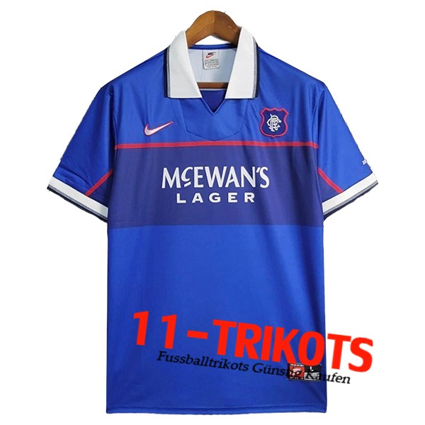 Rangers FC Retro Heimtrikot 1997/1999  Rangers FC Retro Heimtrikot 1997/1999