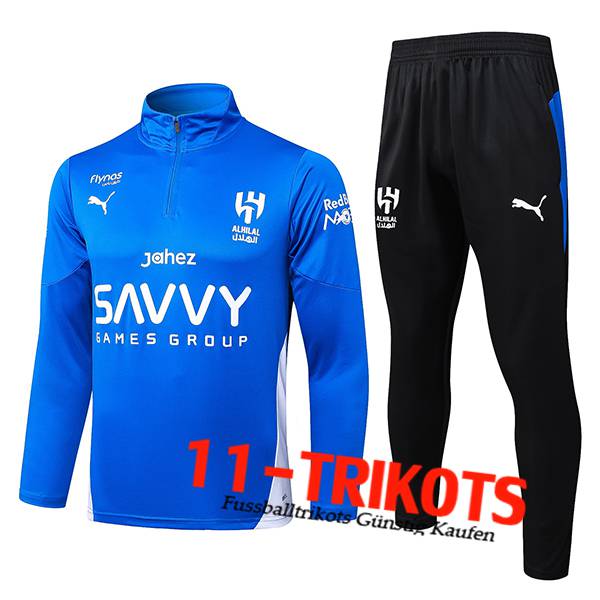 Al-Hilal Trainingsanzug Blau/Weiß 2025/2026