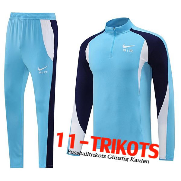 Nike Trainingsanzug Blau/Weiß 2025/2026 -03