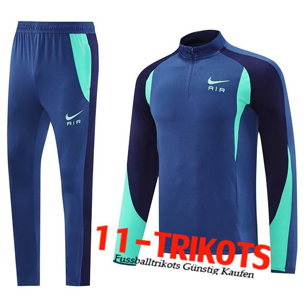 Nike Trainingsanzug Blau/Grün 2025/2026