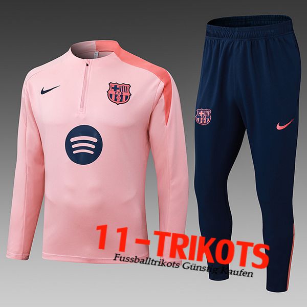 FC Barcelona Trainingsanzug Kinder Rosa/Orange 2025/2026 FC Barcelona Trainingsanzug Kinder Rosa/Orange 2025/2026