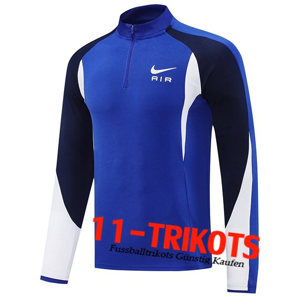 Nike Training Sweatshirt Blau/Weiß 2025/2026  Nike Training Sweatshirt Blau/Weiß 2025/2026