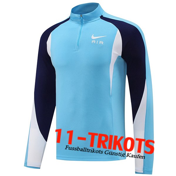 Nike Training Sweatshirt Blau/Weiß 2025/2026 -02  Nike Training Sweatshirt Blau/Weiß 2025/2026 -02