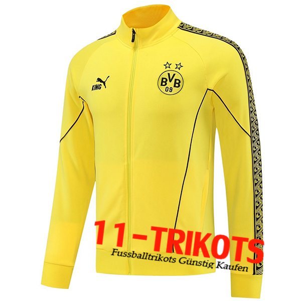 Dortmund Trainingsjacke Gelb/Schwarz 2025/2026  Dortmund Trainingsjacke Gelb/Schwarz 2025/2026