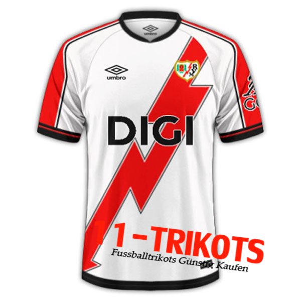 Neues Rayo Vallecano Heimtrikot 2025/2026