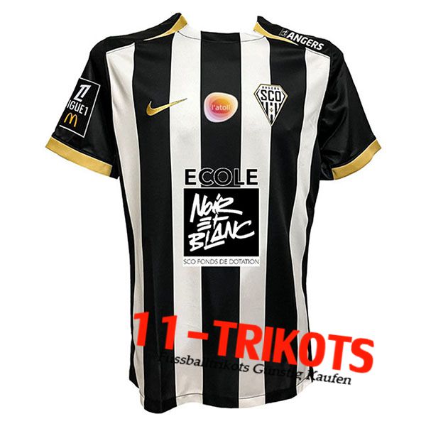 Neues Angers SCO Heimtrikot 2025/2026  Neues Angers SCO Heimtrikot 2025/2026