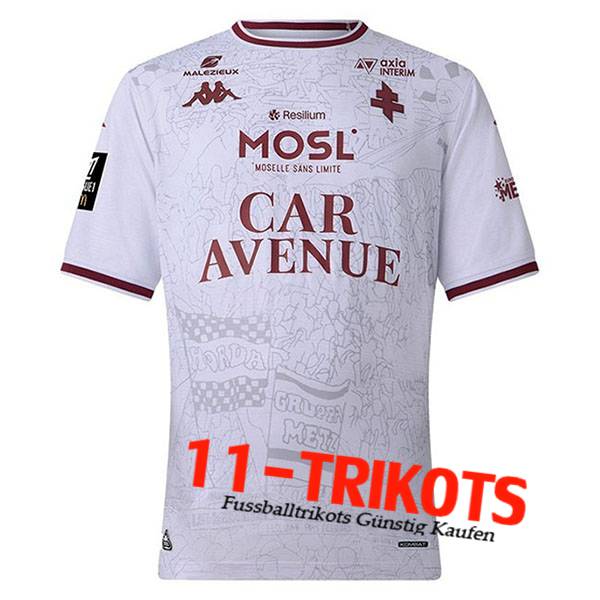 Neues FC Metz Auswärtstrikot 2025/2026  Neues FC Metz Auswärtstrikot 2025/2026