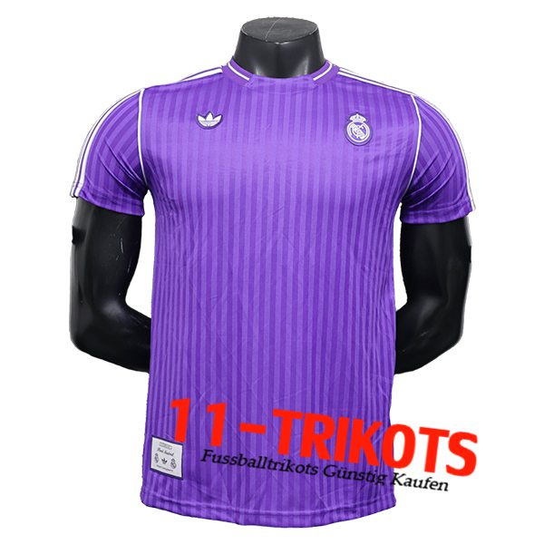 Real Madrid Fussball Trikots Special Edition lila 2025/2026  Real Madrid Fussball Trikots Special Edition lila 2025/2026