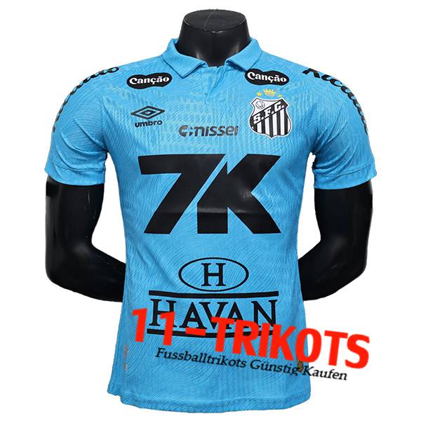 Santos FC Fussball Trikots Special Edition Blau 2025/2026  Santos FC Fussball Trikots Special Edition Blau 2025/2026