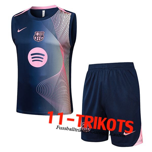 FC Barcelona Trainings-Tanktops Blau/Rosa 2025/2026  FC Barcelona Trainings-Tanktops Blau/Rosa 2025/2026