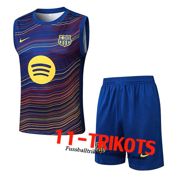 FC Barcelona Trainings-Tanktops Blau 2025/2026  FC Barcelona Trainings-Tanktops Blau 2025/2026