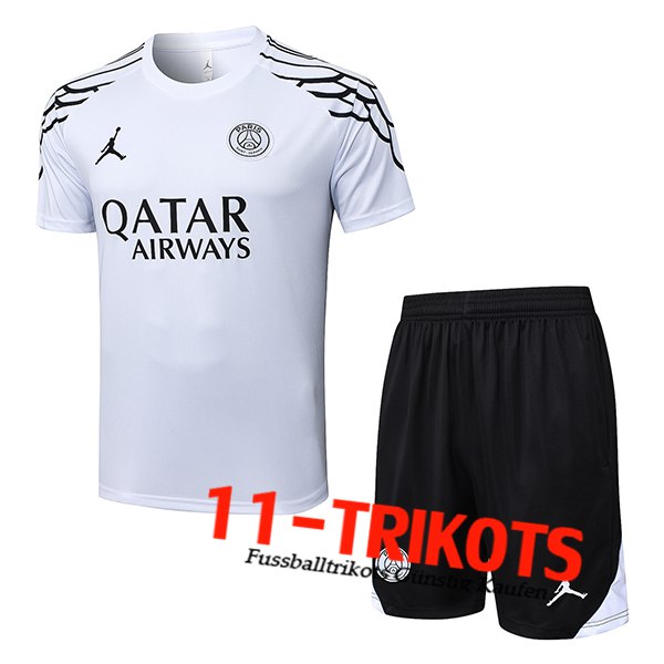 PSG Trainingstrikot Schwarz/Weiß 2025/2026 -02