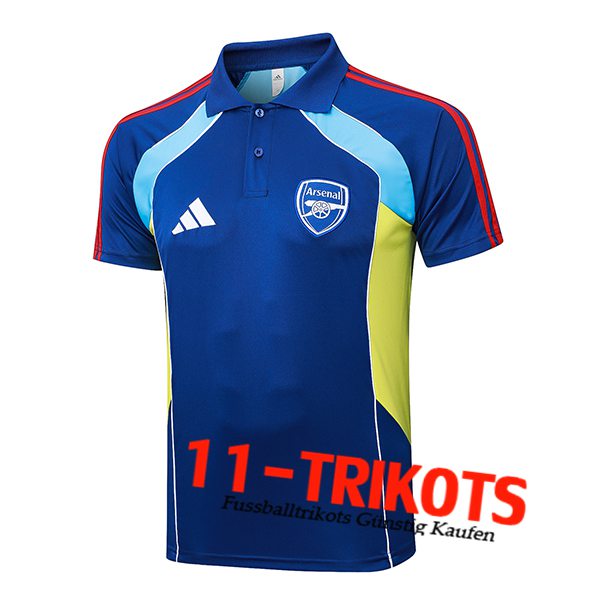 Arsenal Poloshirt Rot/Gelb 2025/2026 -03
