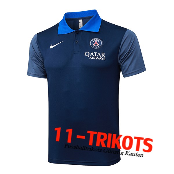 PSG Poloshirt Königsblau 2025/2026 PSG Poloshirt Königsblau 2025/2026