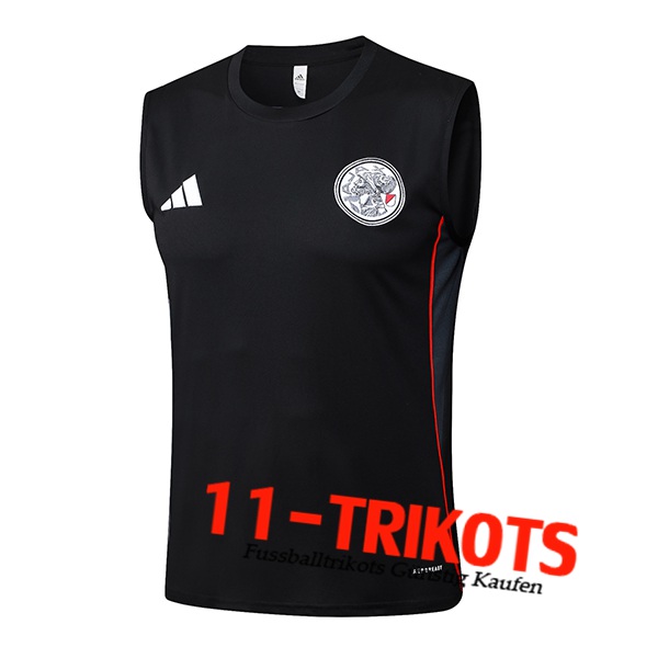 Ajax Trainings-Tanktops Schwarz/Rot 2025/2026 Ajax Trainings-Tanktops Schwarz/Rot 2025/2026