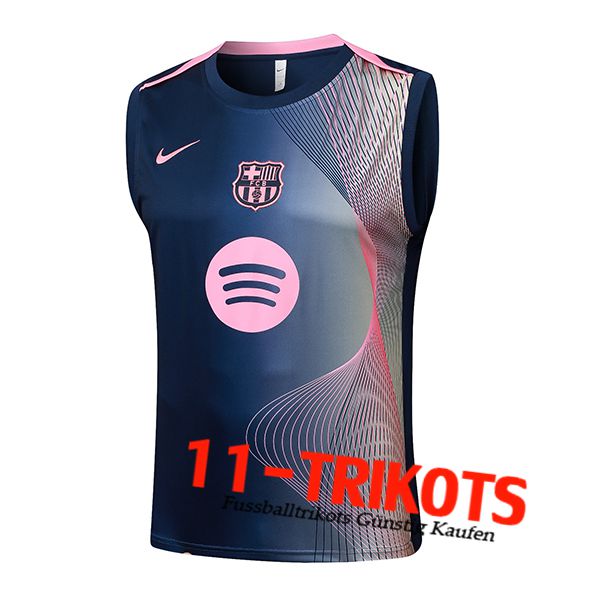 FC Barcelona Trainings-Tanktops Blau/Rosa 2025/2026  FC Barcelona Trainings-Tanktops Blau/Rosa 2025/2026