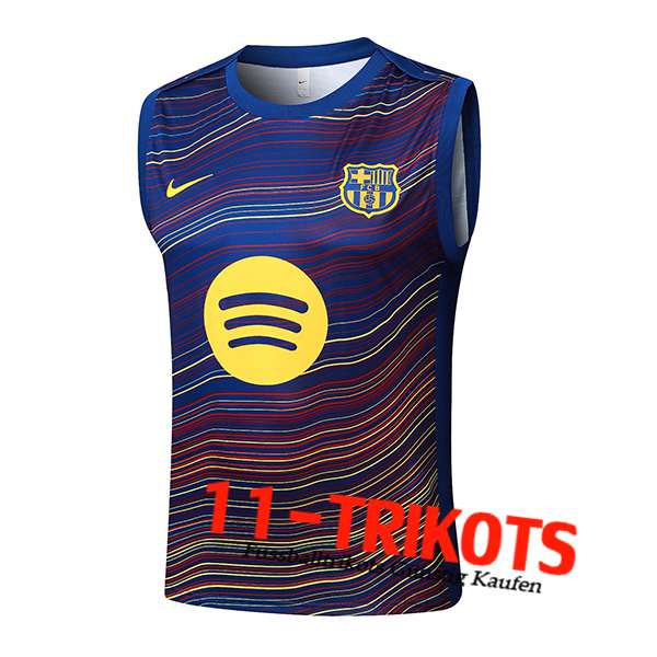 FC Barcelona Trainings-Tanktops Blau 2025/2026  FC Barcelona Trainings-Tanktops Blau 2025/2026
