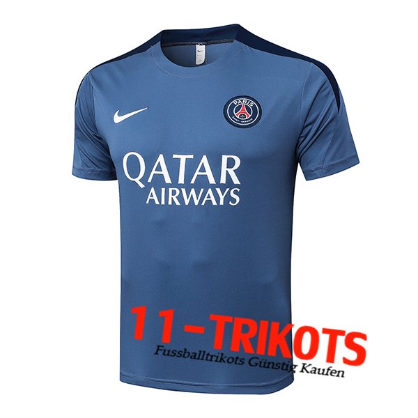 PSG Trainingstrikot Grau/Blau 2025/2026 -02