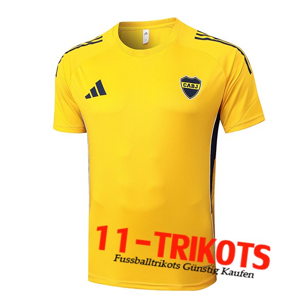 Boca Juniors Trainingstrikot Gelb/Blau 2025/2026  Boca Juniors Trainingstrikot Gelb/Blau 2025/2026