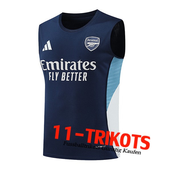 Arsenal Trainings-Tanktops Königsblau 2025/2026