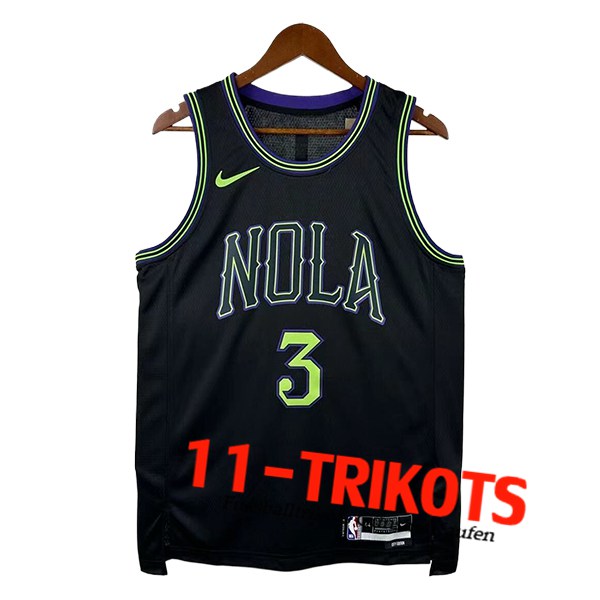 New Orleans Pelicans Trikot (POOLE #3) 2025/26 Schwarz/Grün New Orleans Pelicans Trikot (POOLE #3) 2025/26 Schwarz/Grün