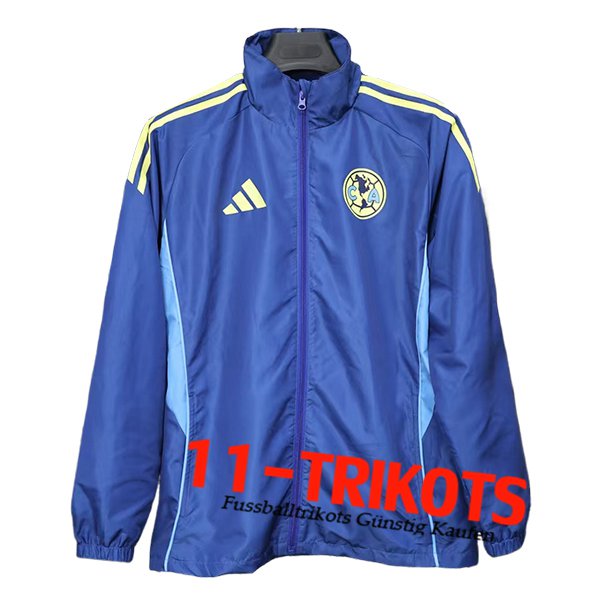 Club America Windjacke Blau/Gelb 2025/2026 Club America Windjacke Blau/Gelb 2025/2026