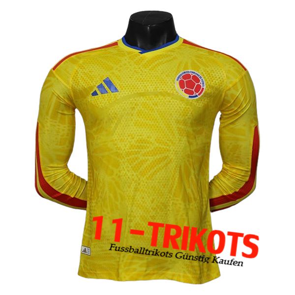 Kolumbien Heimtrikot Langarms 2025/2026 Kolumbien Heimtrikot Langarms 2025/2026