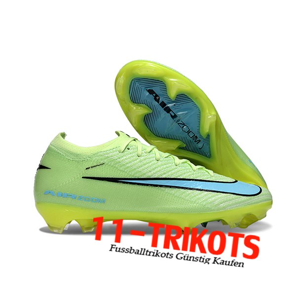 Nike Fussballschuhe AIR Zoom Mercurial Vapor 16 Elite XXV FG Grün/Blau Nike Fussballschuhe AIR Zoom Mercurial Vapor 16 Elite XXV FG Grün/Blau