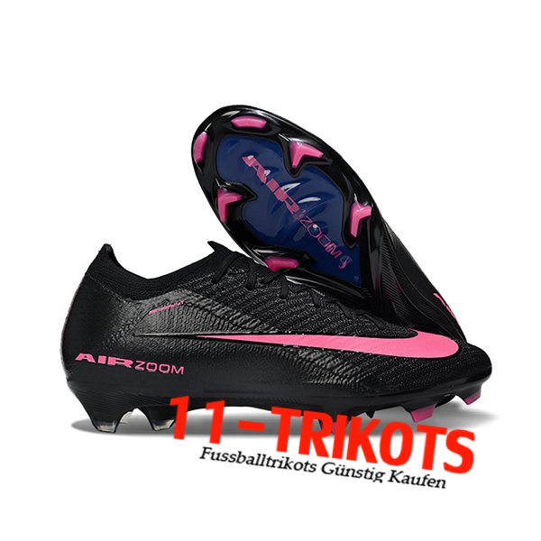 Nike Fussballschuhe AIR Zoom Mercurial Vapor 16 Elite XXV FG Schwarz/Rosa Nike Fussballschuhe AIR Zoom Mercurial Vapor 16 Elite XXV FG Schwarz/Rosa