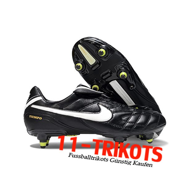 Nike Fussballschuhe Tiempo Legend V Elite LUXE SG Schwarz/Weiß